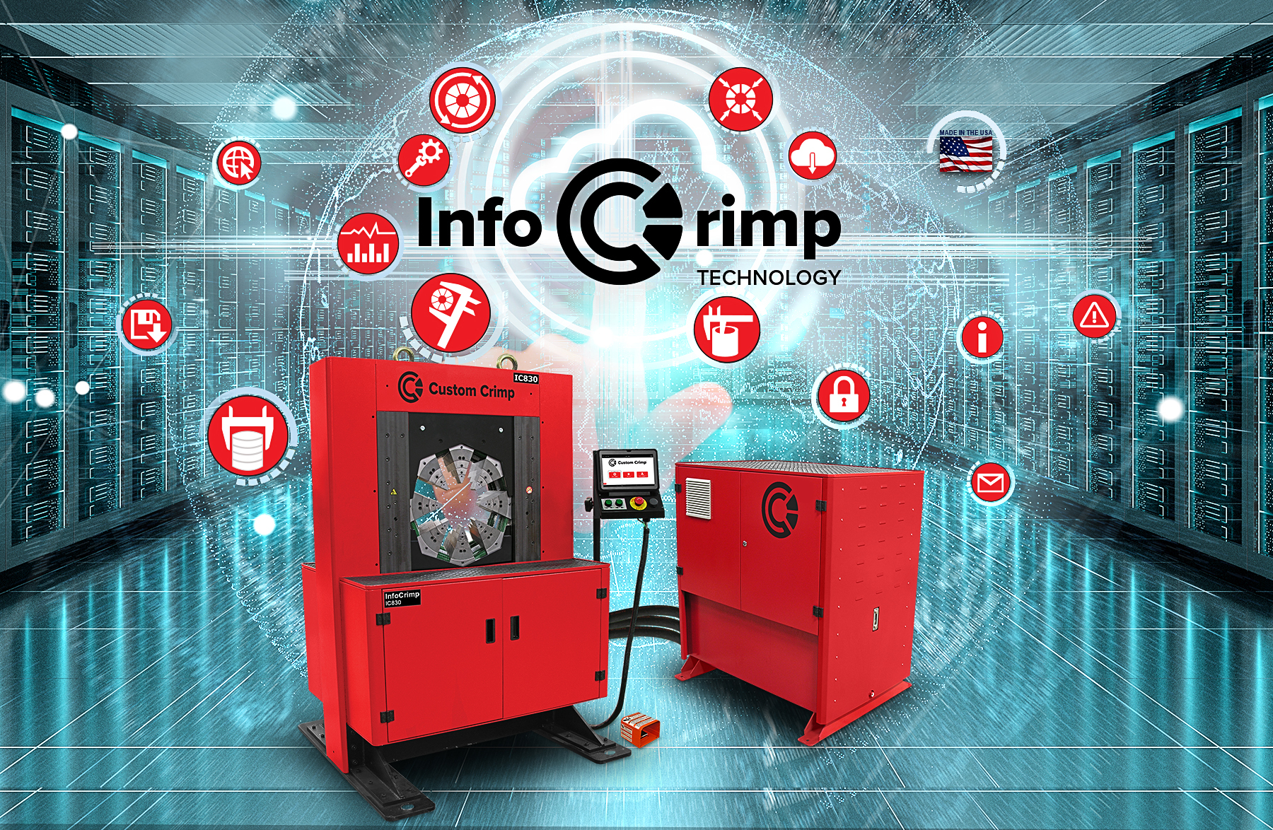 IC830 Crimper - InfoCrimp™ Technology