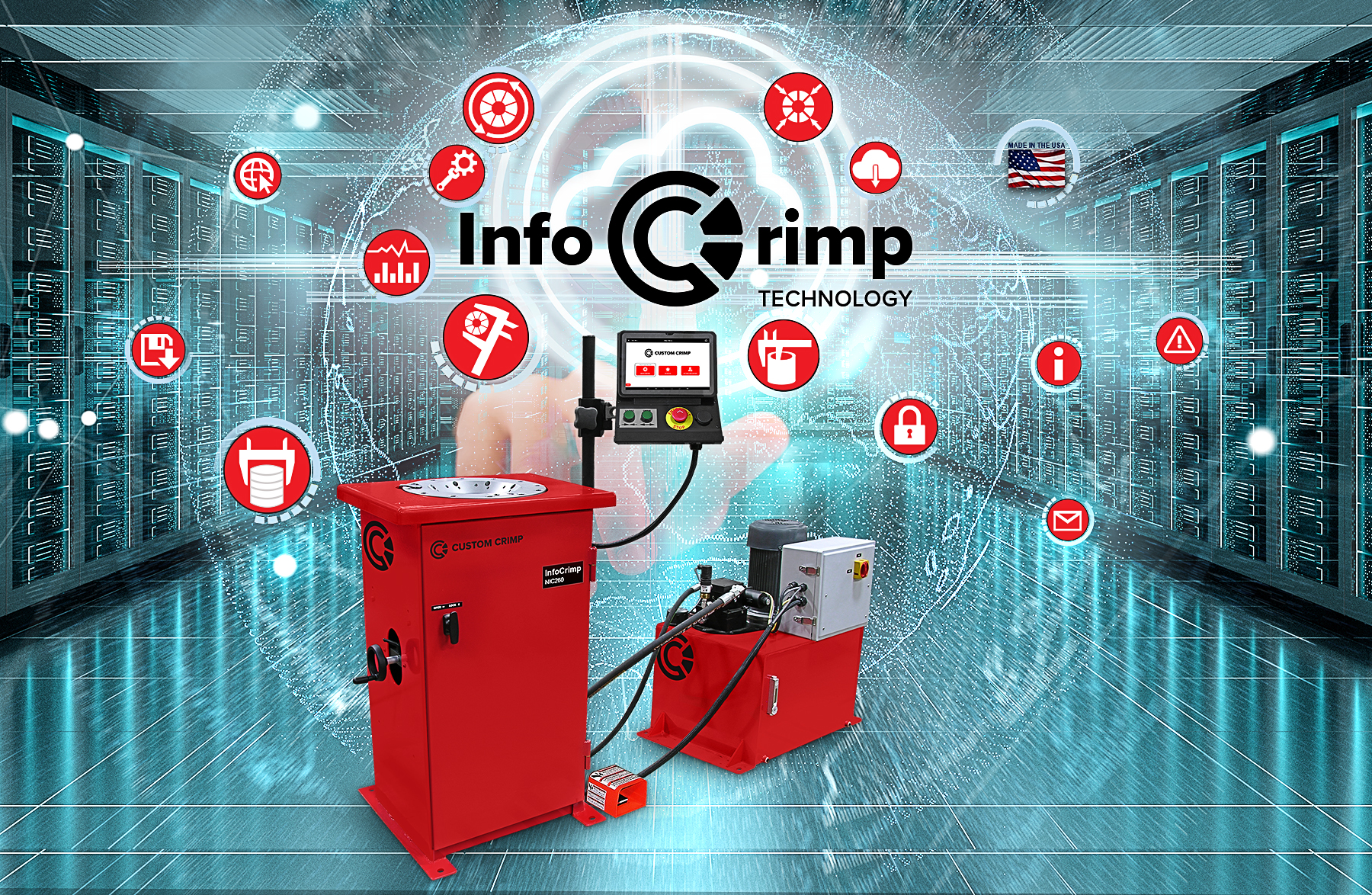 NIC240 & NIC260 Nut Crimpers - InfoCrimp™ Technology